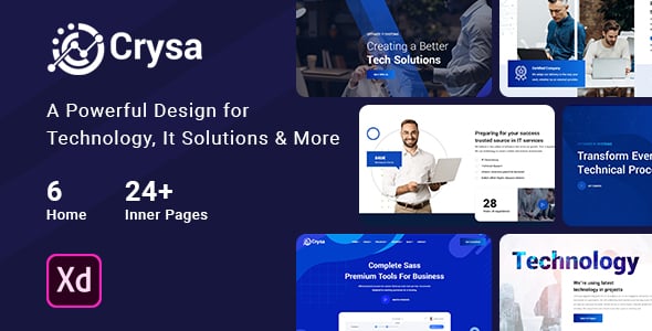 Crysa - IT Solutions XD Template
