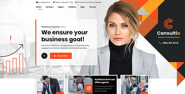 Consultio - Consulting Corporate WordPress