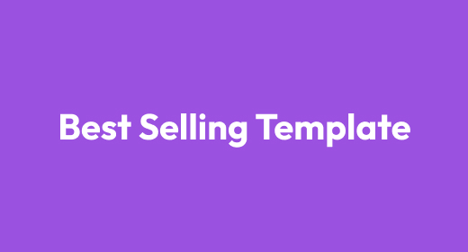 Best Selling Template