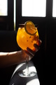 I drink with passion fruit. Tropical cocktail. Big cup. Alcohol. Celebration - PhotoDune Item for Sale