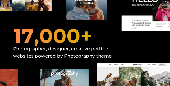 Photography WordPress