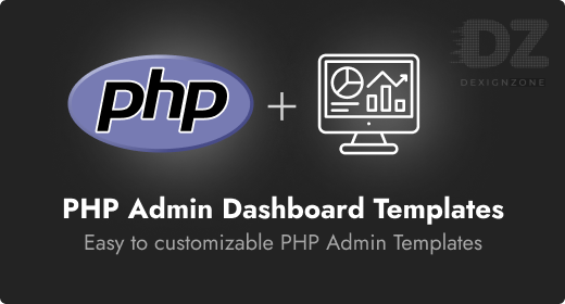 PHP Admin Dashboard Templates