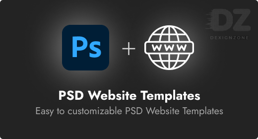 PSD Website Template
