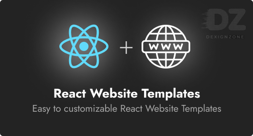 React Website Template